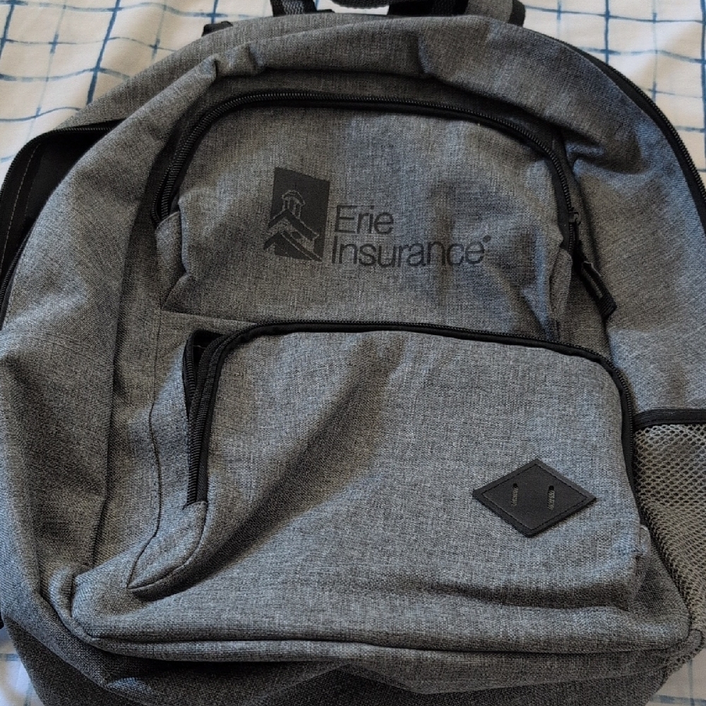 Gray Backpack - image 1